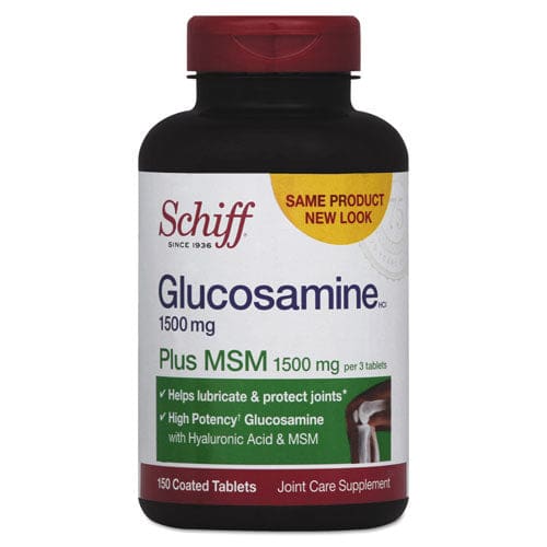 Schiff Glucosamine Plus Msm Tablet 150 Count - Janitorial & Sanitation - Schiff®