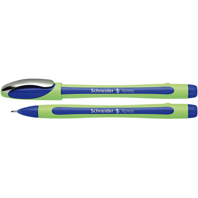 Schneider Blue Xpress Fineliner Fiber Tip Pen (Pack of 12) - Pens - Schneider