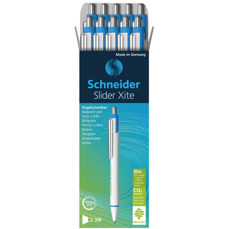 Schneider Slider Xite Pen Red 10/Bx Environmental Retractable Ballpoint - Pens - Schneider