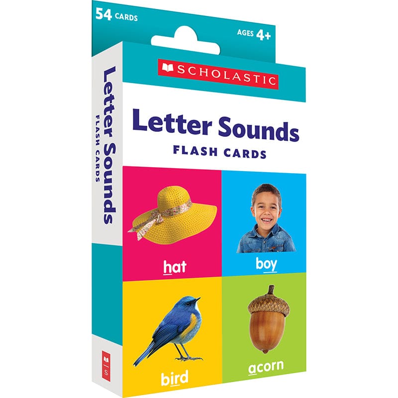 Scholastic Flashcards Letter Sounds (Pack of 12) - Phonics - Scholastic Teaching Resources