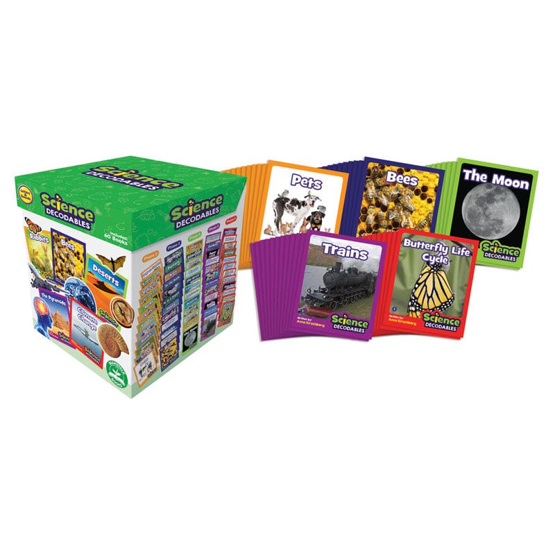 Science Decodables Non-Fiction Boxed Set - Activity Books & Kits - Junior Learning