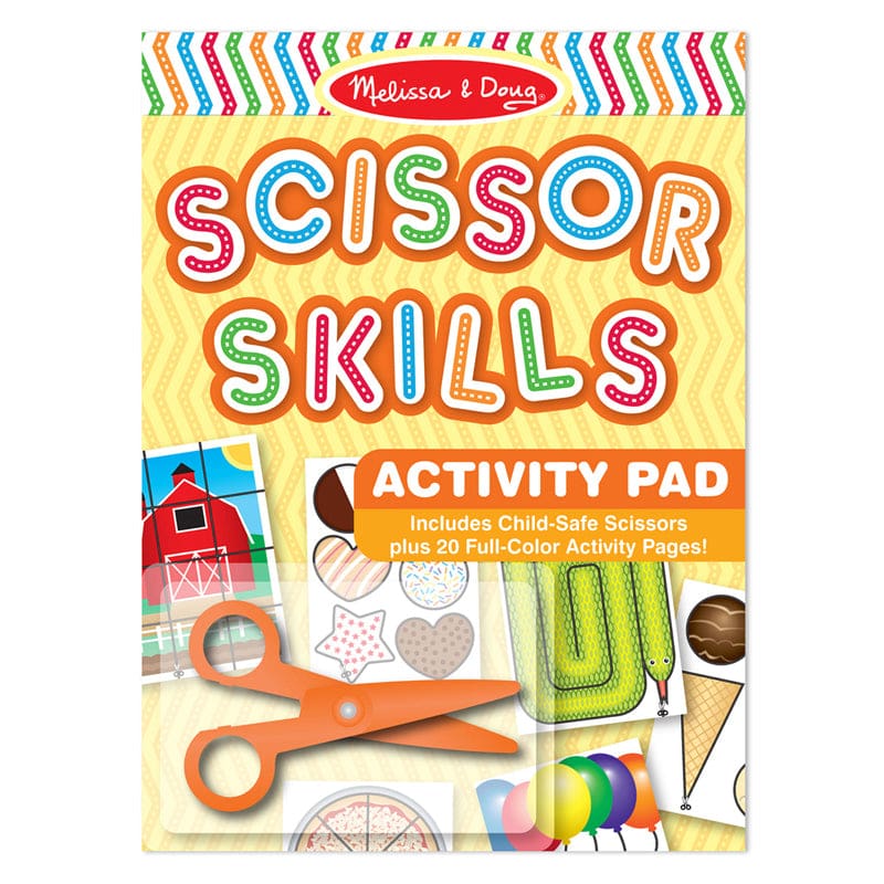 Scissor Skills Activity Pad (Pack of 6) - Hands-On Activities - Melissa & Doug