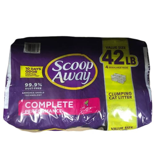 Scoop Away Complete Performance Clumping Cat Litter, 42 lbs. - ShelHealth.Com