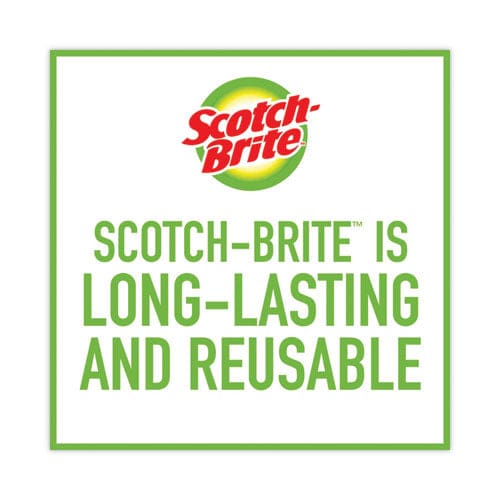 Scotch-Brite Metal Scrubbing Pads 2.25 X 2.75 Silver 3/pack 8 Packs/carton - Janitorial & Sanitation - Scotch-Brite®