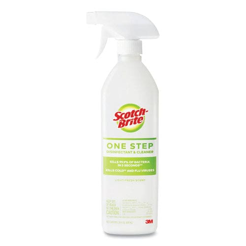Scotch-Brite One Step Disinfectant And Cleaner Light Fresh Scent 28 Oz Spray Bottle - School Supplies - Scotch-Brite™