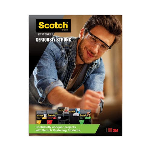 Scotch Extreme Fasteners 1 X 4 Ft Black - Office - Scotch™