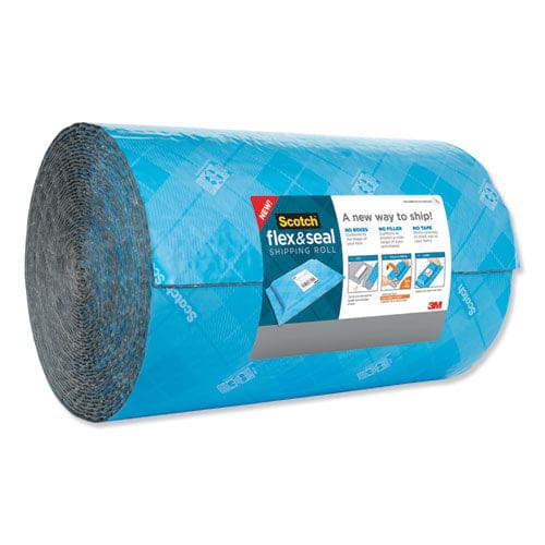 Scotch Flex And Seal Shipping Roll 15 X 200 Ft Blue/gray - Office - Scotch™