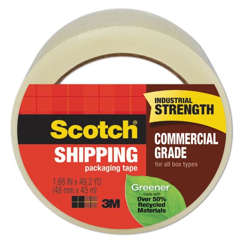 Scotch Greener Commercial Grade Packaging Tape With Dispenser 1.5 Core 1.88 X 58.33 Ft Clear - Office - Scotch®