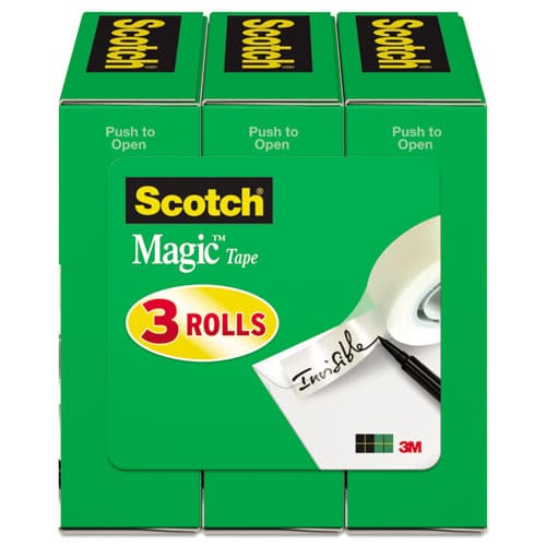 Scotch Magic Tape Refill 1 Core 0.75 X 83.33 Ft Clear - School Supplies - Scotch®