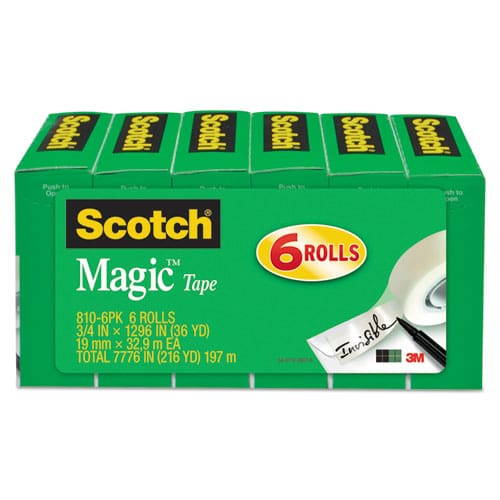 Scotch Magic Tape Refill 1 Core 0.75 X 83.33 Ft Clear - School Supplies - Scotch®