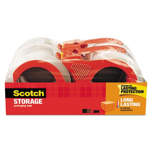 Scotch Storage Tape With Dp300 Dispenser 3 Core 1.88 X 54.6 Yds Clear 6/pack - Office - Scotch®