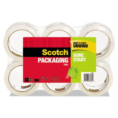 Scotch Sure Start Packaging Tape For Dp1000 Dispensers 1.5 Core 1.88 X 75 Ft Clear 6/pack - Office - Scotch®