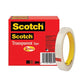 Scotch Transparent Tape 3 Core 0.5 X 72 Yds Transparent 2/pack - School Supplies - Scotch®