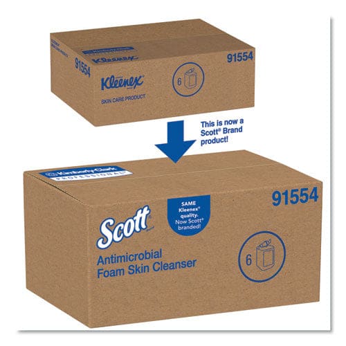 Scott Control Antimicrobial Foam Skin Cleanser Fresh Scent 1,000ml Bottle 6/carton - Janitorial & Sanitation - Scott®