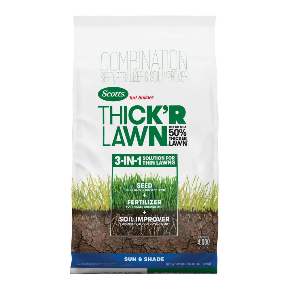 Scotts Turf Builder Thick’R Lawn Sun & Shade - Lawn Care - Scotts
