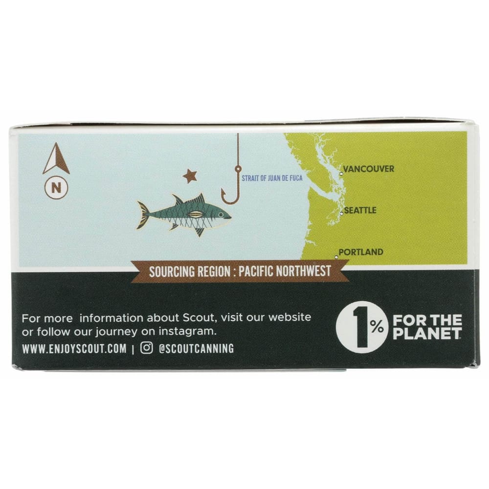 SCOUT Grocery > Pantry > Meat Poultry & Seafood SCOUT Smoked Wild Albacore Tuna, 5.3 oz