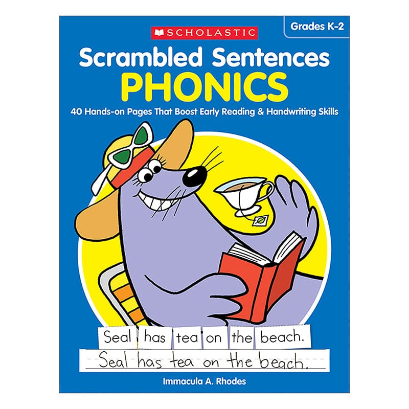 Scrambled Sentences Phonics (Pack of 6) - Phonics - Scholastic Teaching Resources