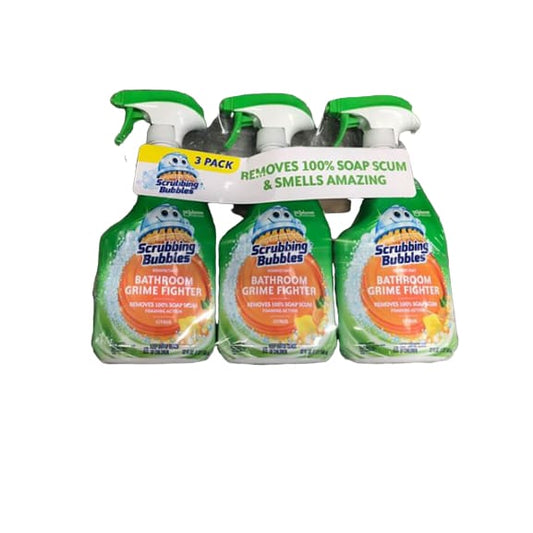 Scrubbing Bubbles Bathroom Grime Fighter, 3 pk./32 oz. - ShelHealth.Com