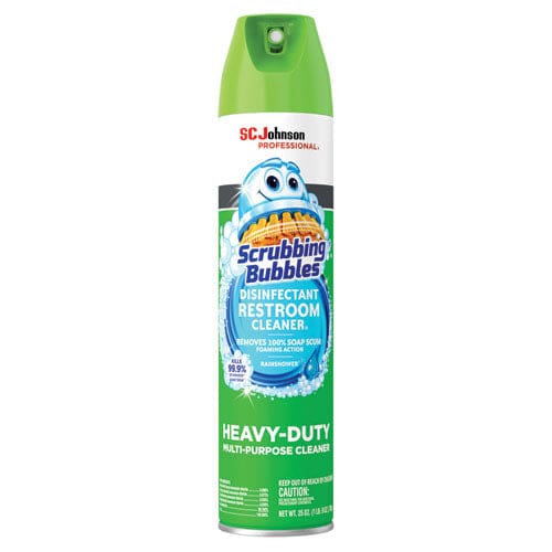 Scrubbing Bubbles Disinfectant Restroom Cleaner Ii Rain Shower Scent 25 Oz Aerosol Spray - Janitorial & Sanitation - Scrubbing Bubbles®