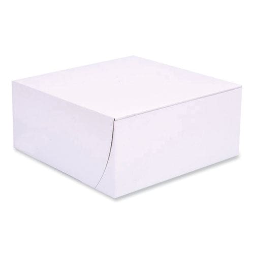SCT Bakery Boxes 9 X 9 X 4 White Paper 200/carton - Food Service - SCT®