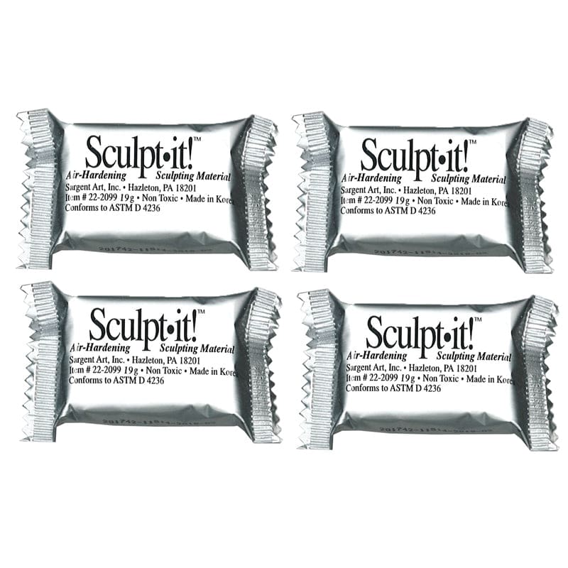 Sculpt It 150 Ct Bulk Classroom Packets - Clay & Clay Tools - Sargent Art Inc.