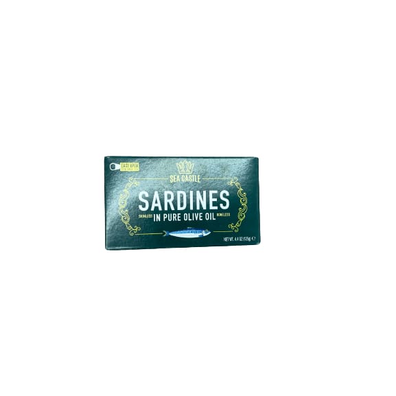 Sea Castle Sea Castle Sardines in Olive Oil, 4.375 oz