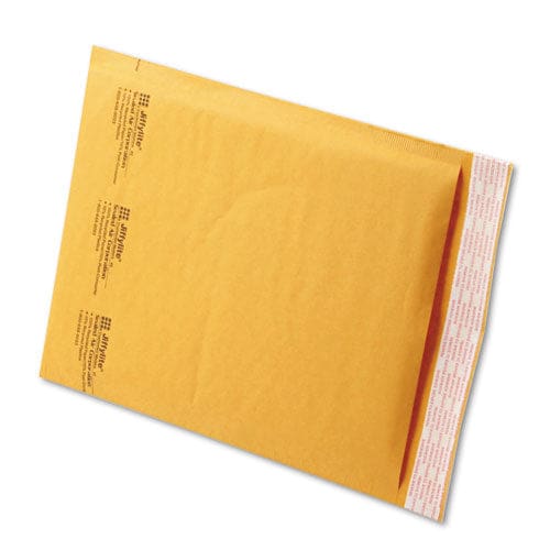 Sealed Air Jiffylite Self-seal Bubble Mailer #2 Barrier Bubble Air Cell Cushion Self-adhesive Closure 8.5 X 12 Brown Kraft 100/ct - Office -