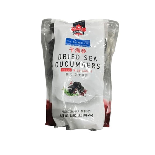 Seamazz Dried Sea Cucumber, Wild Caught, 16 oz - ShelHealth.Com