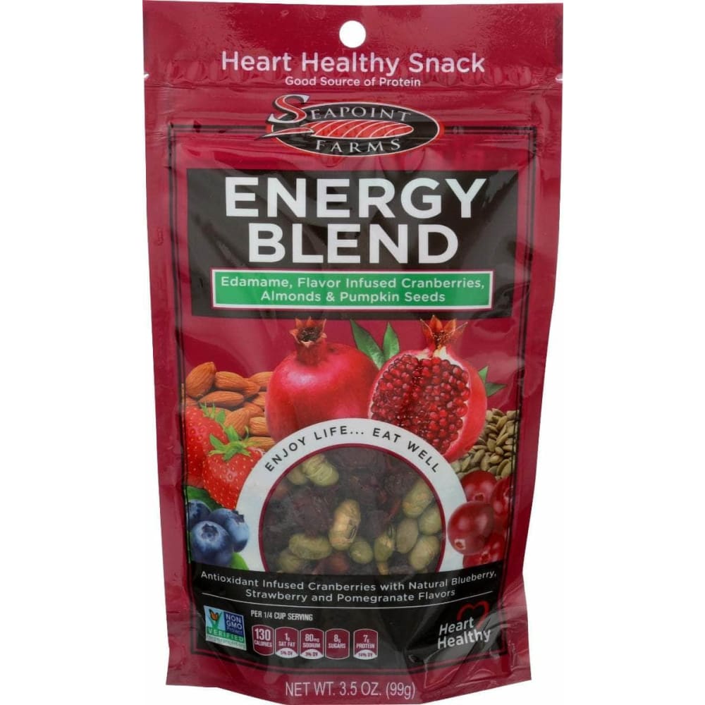 SEAPOINT FARMS SEAPOINT FARMS Energy Blend Heart Healthy Snack, 3.5 oz