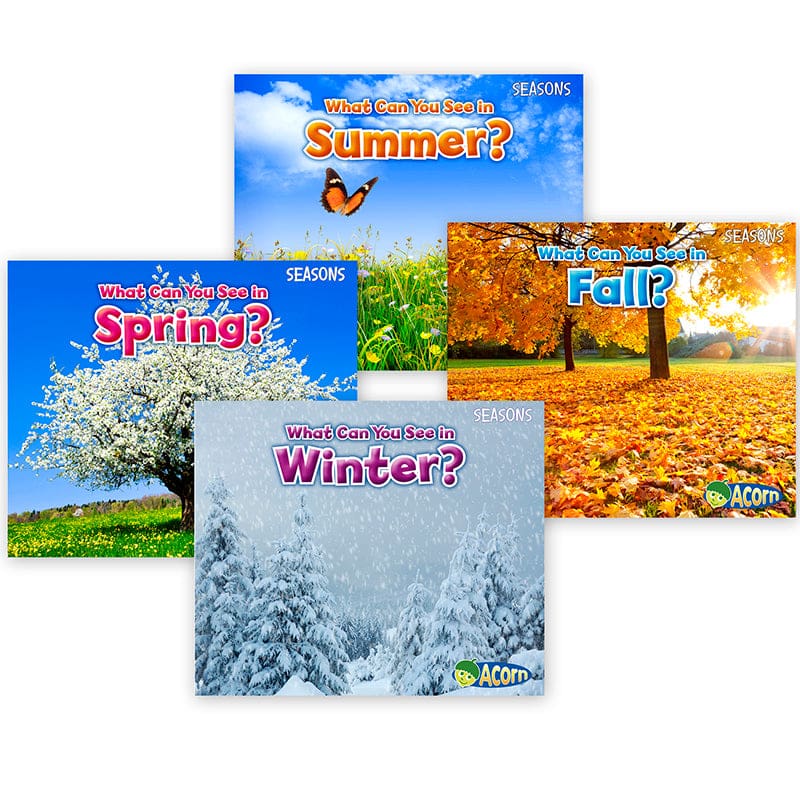 Seasons Book Set 4 Titles - Science - Capstone / Coughlan Pub