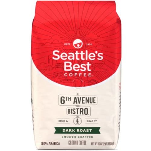 Seattle’s Best Coffee 6th Avenue Bistro Ground Coffee (32 oz.) - Seattle’s