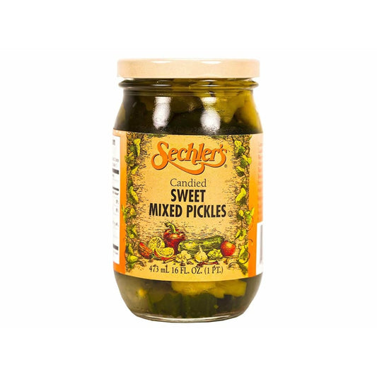 SECHLERS SECHLERS Candied Sweet Mixed Pickles, 16 oz
