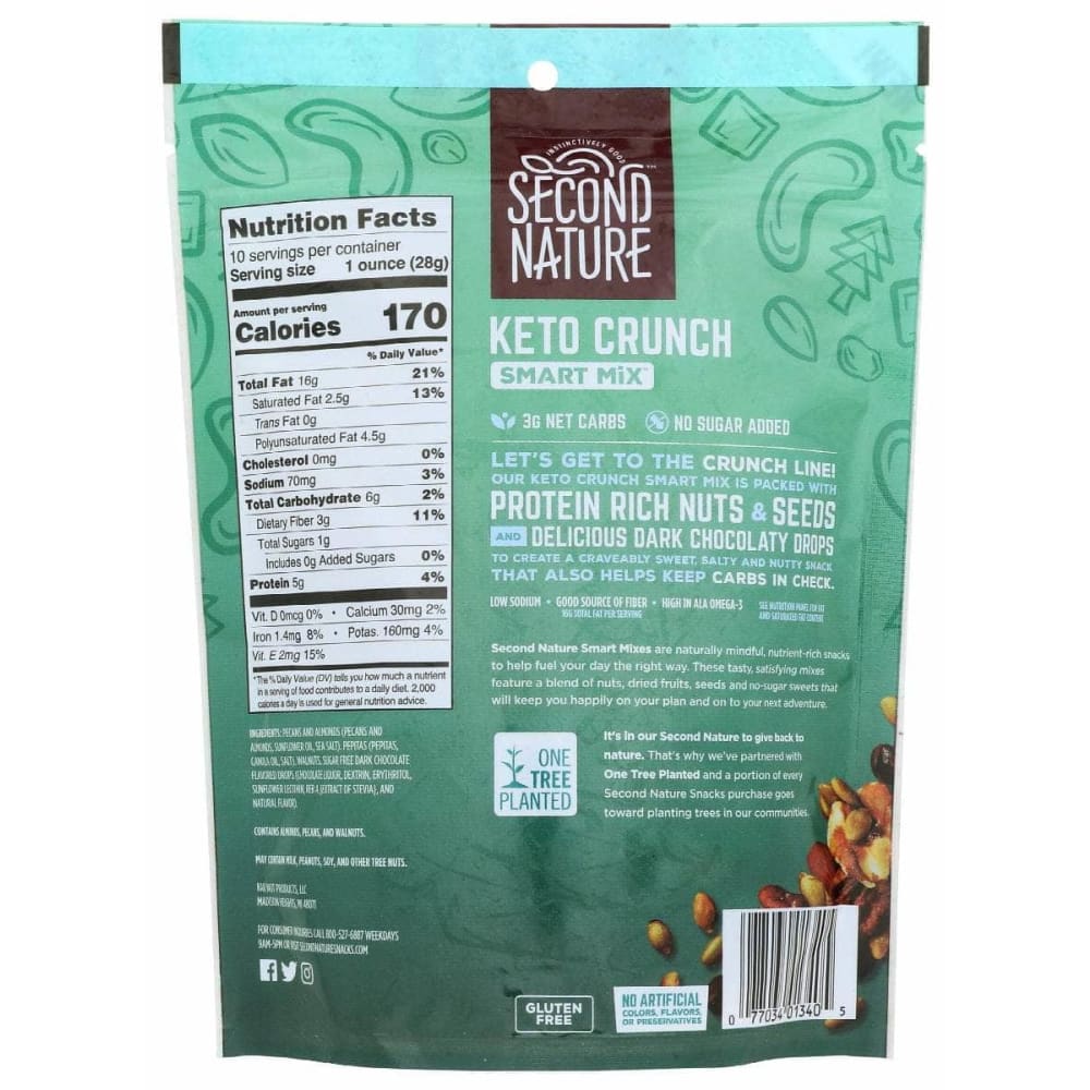 SECOND NATURE Grocery > Refrigerated SECOND NATURE: Keto Crunch Smart Mix, 10 oz