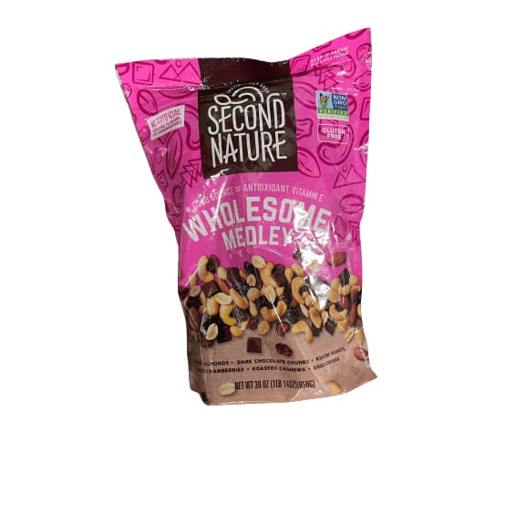 Second Nature Second Nature Wholesome Medley Trail Mix - Healthy Nuts Snacks Blend - 30 oz