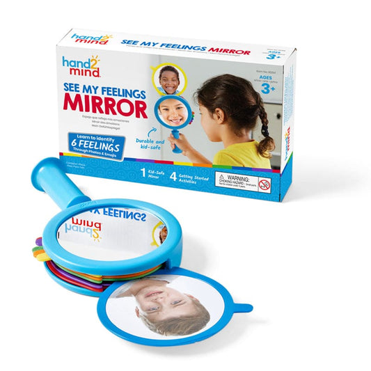 See My Feelings Mirror (Pack of 2) - Mirrors - Learning Resources