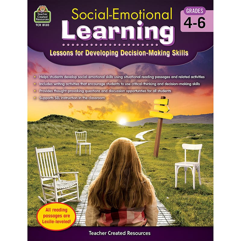 Sel Lessons Decision Skills Gr 4-6 (Pack of 3) - Character Education - Teacher Created Resources