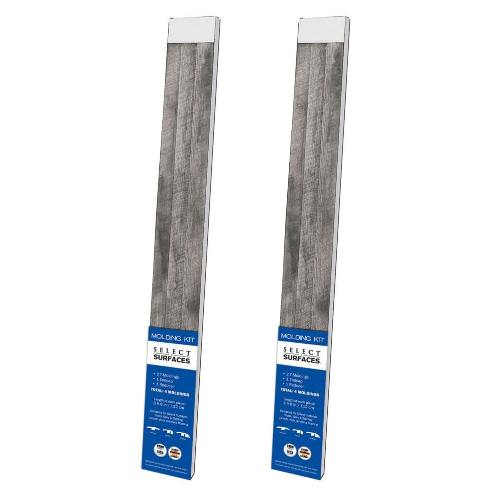 Select Surfaces Rustic Gray Molding Kit (2 pk.) - Trims & Molding - Select Surfaces