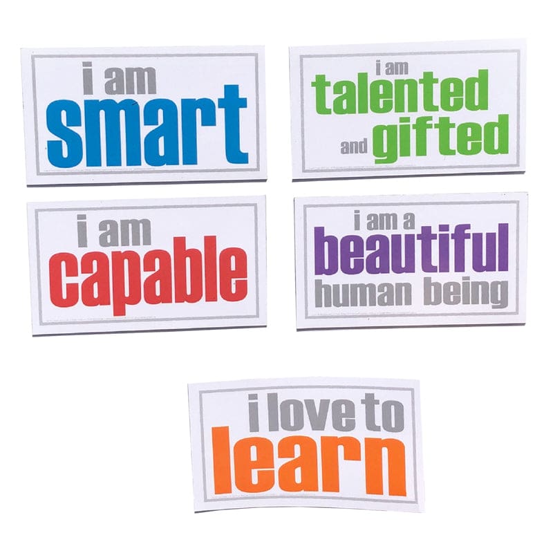Self-Esteem Magnets Pack Of 5 (Pack of 6) - Motivational - Inspired Minds