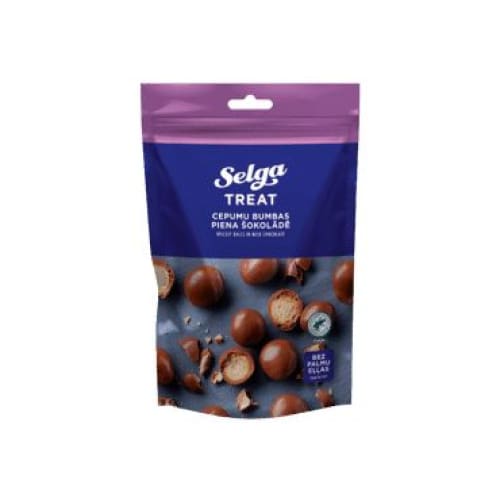 SELGA Milk Chocolate Flavour Cookie Balls 4.23 oz. (120 g.) - Selga