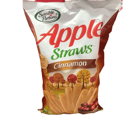 Sensible Portions Apple Straws, Cinnamon, 20 oz. - ShelHealth.Com