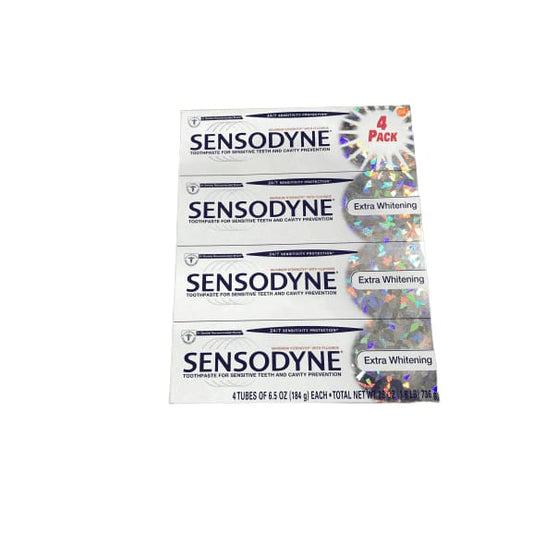 Sensodyne Extra Whitening Toothpaste 4pk 6.5 Oz Each. - ShelHealth.Com