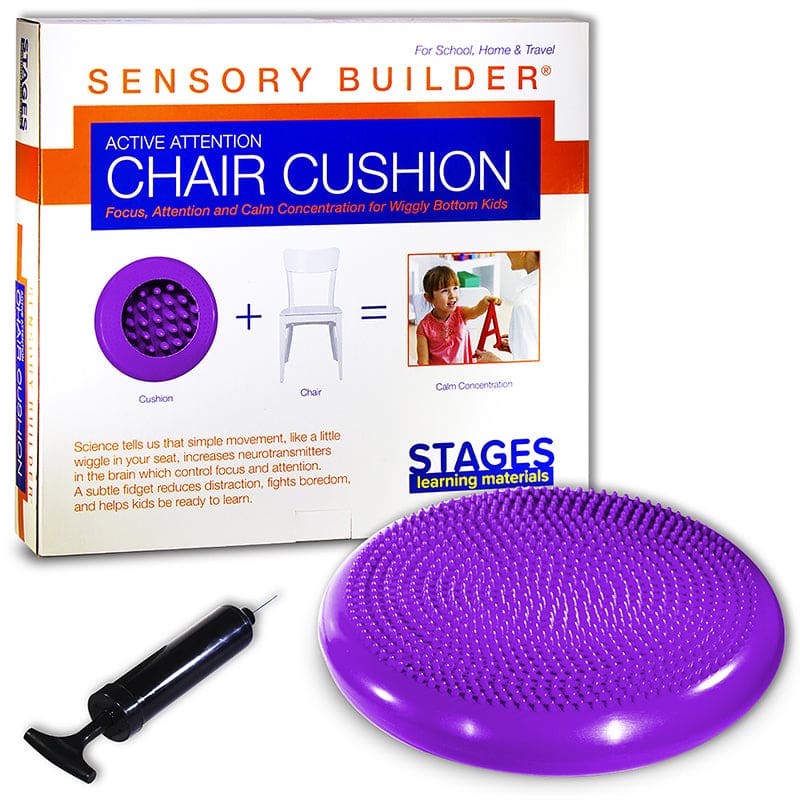 Sensory Builder Wiggle Cushion Prpl - Floor Cushions - Stages Learning Materials