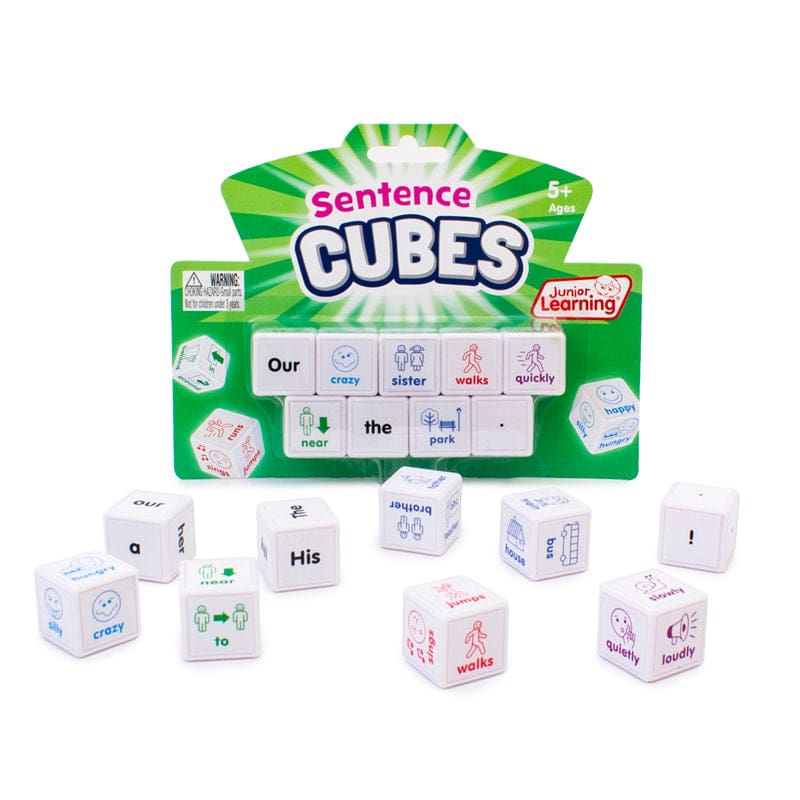 Sentences Cubes (Pack of 6) - Language Arts - Junior Learning