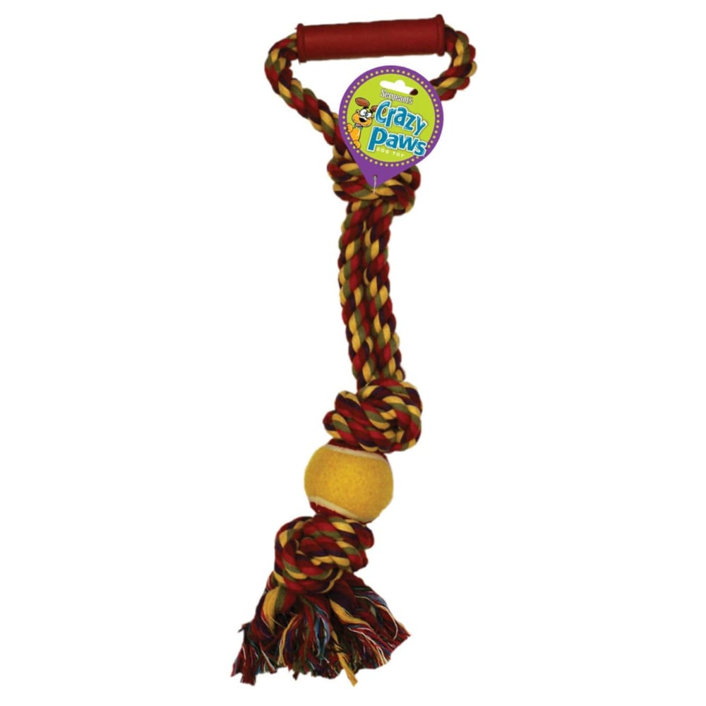 Crazy Rope Toy SENTRY Crazy Paws Tug Toy Group