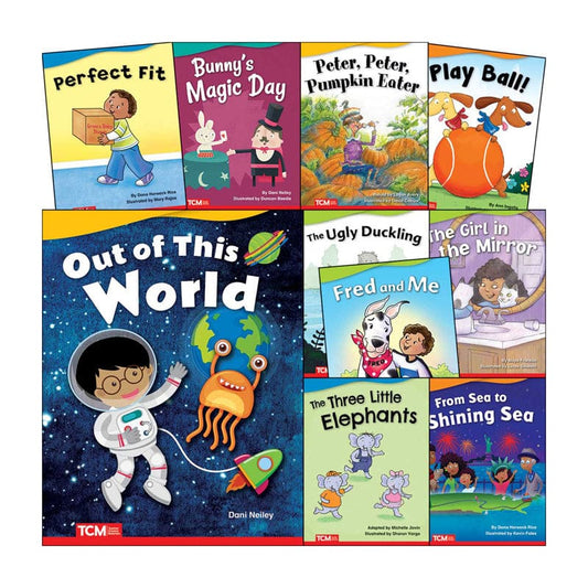 Set 2 Literary Text Grade K 10 Book Set - Classroom Favorites - Shell Education