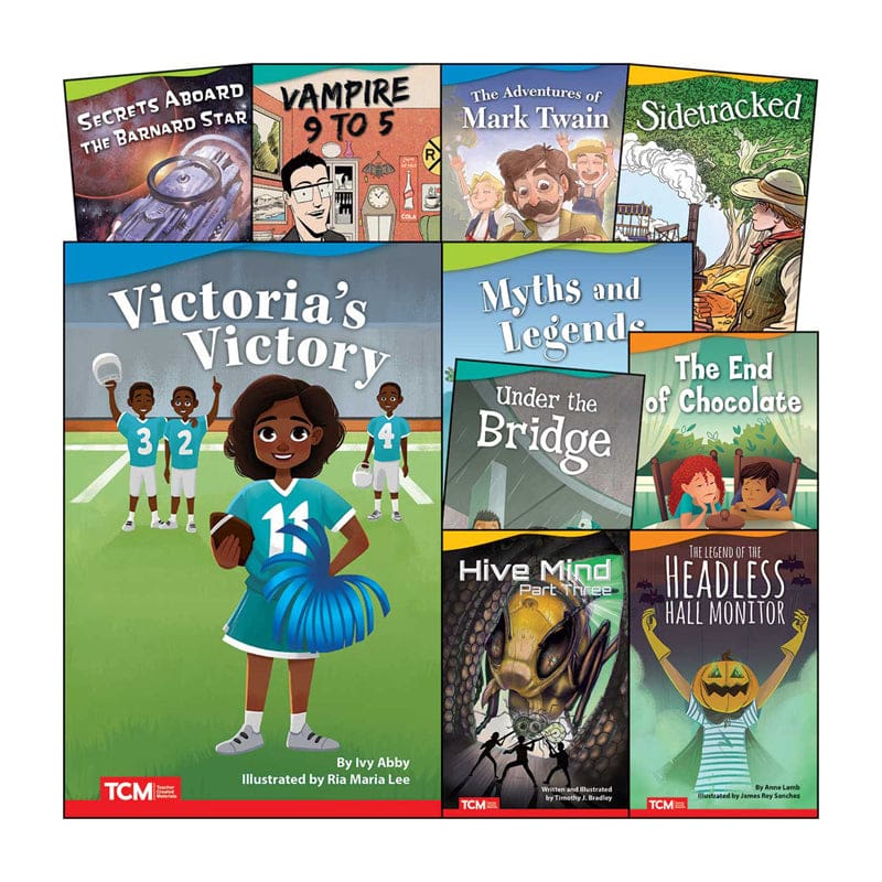 Set 3 Literary Text Grade 5 10 Book Set - Classroom Favorites - Shell Education