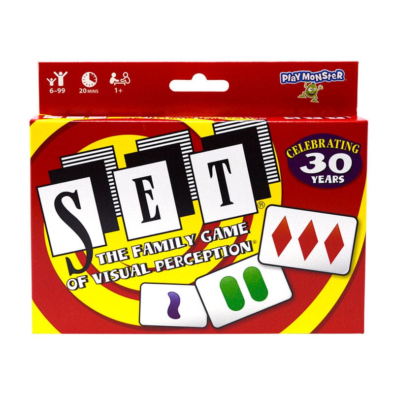 Set Card Game (Pack of 3) - Card Games - Playmonster LLC (patch)