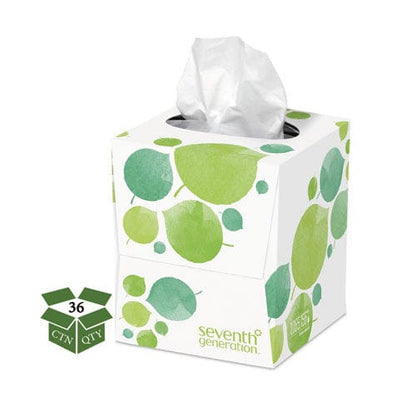Seventh Generation 100% Recycled Facial Tissue 2-ply 85 Sheets/box 36 Boxes/carton - Janitorial & Sanitation - Seventh Generation®
