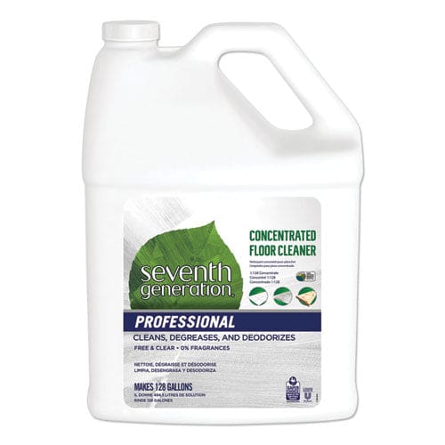 Seventh Generation Professional Concentrated Floor Cleaner Free And Clear 1 Gal Bottle 2/carton - Janitorial & Sanitation - Seventh