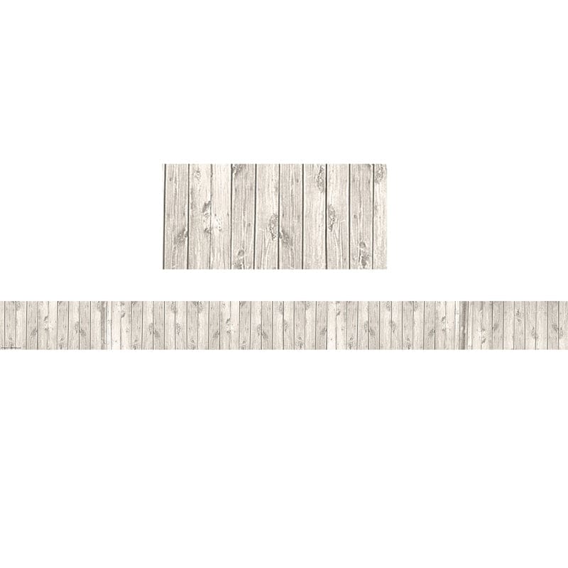 Shabby Chic White Wood Border Trim Straight (Pack of 10) - Border/Trimmer - Teacher Created Resources